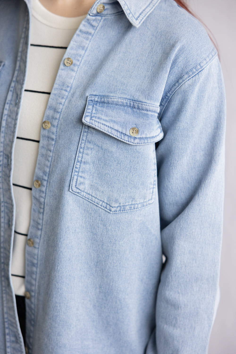 Thread & Supply Rylee Shirt for Women in Denim