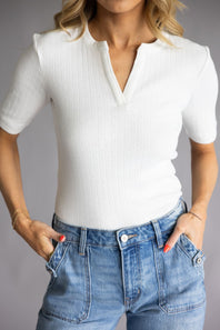 Thread & Supply Sage Top for Women in Ivory