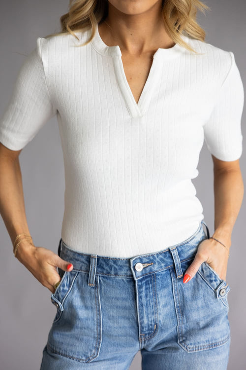 Thread & Supply Sage Top for Women in Ivory