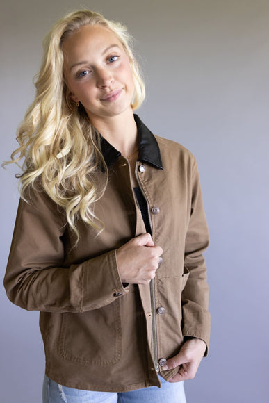 Thread & Supply Zola Jacket for Women in Toasted Coconut