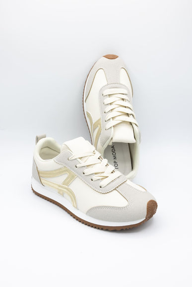 Top Moda Anki Sneakers for Women in Gold