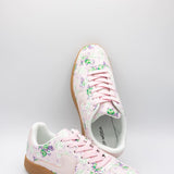 Top Moda Remus Floral Sneakers for Women in Pink
