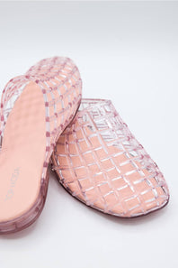 Top Moda Solar Jellie Slide Sandals for Women in Pink