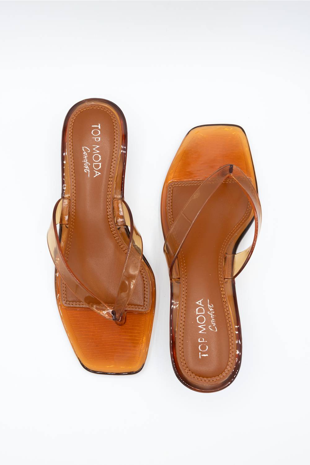 Top Moda Violet Jellie Kitten Heels for Women in Tan