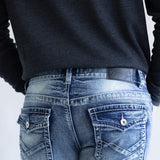 True Luck Ballen Straight Leg Jeans for Men