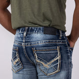 True Luck Cuyler Bootcut Jeans for Men
