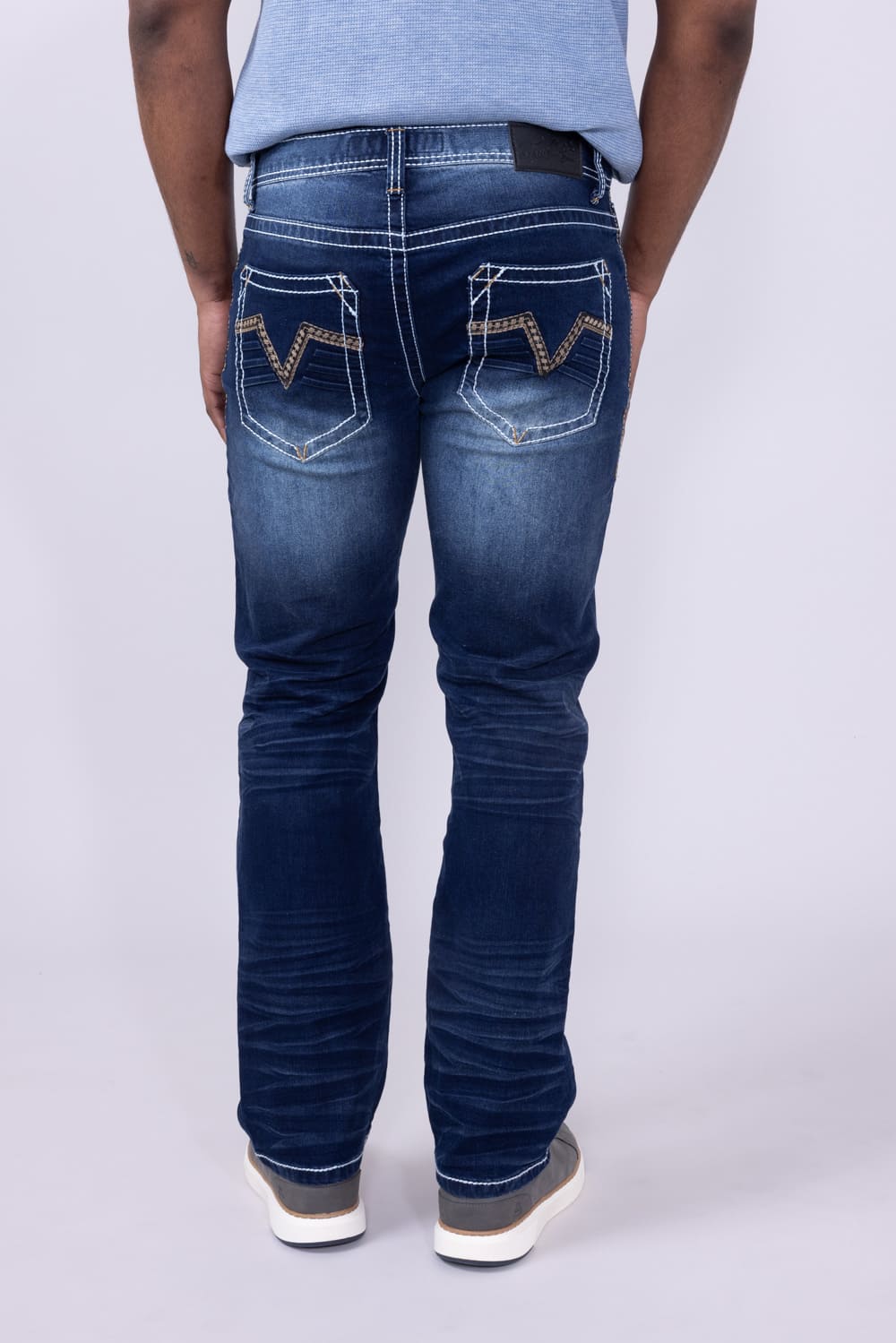 True Luck Livingston Bootcut Stretch Jeans for Men