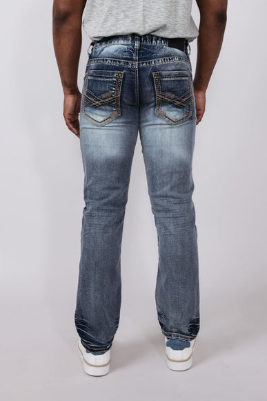 True Luck Massimo Bootcut Jeans for Men | TL21092910