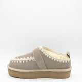 Vintage Havana Close Clogs for Women in Grey