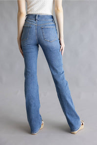 Vervet High Rise Center Seam Bootcut Jeans for Women