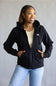 The North Face Evolution Simple Dome Full Zip Hoodie for Women in Black