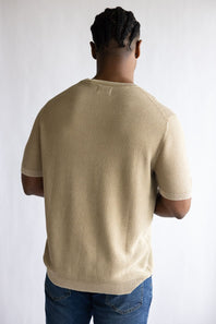 Weatherproof Vintage Brick Crew Shirt for Men in Kelp