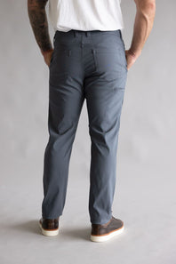 Weatherproof Vintage Faille Utility Pants for Men in Charcoal Blue