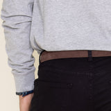 Weatherproof Vintage Straight Fit Jeans for Men in Black