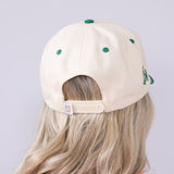Womens Simply Southern Embroidered Kinda A Big Dill Hat for Women in Cream