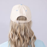 Simply Southern Embroidered Lake Hat for Women in Cream