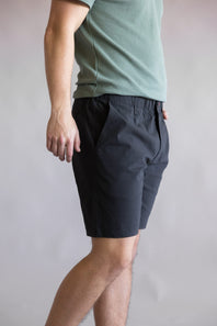1897 Legends Pull On 8” Shorts for Men in Dark Grey