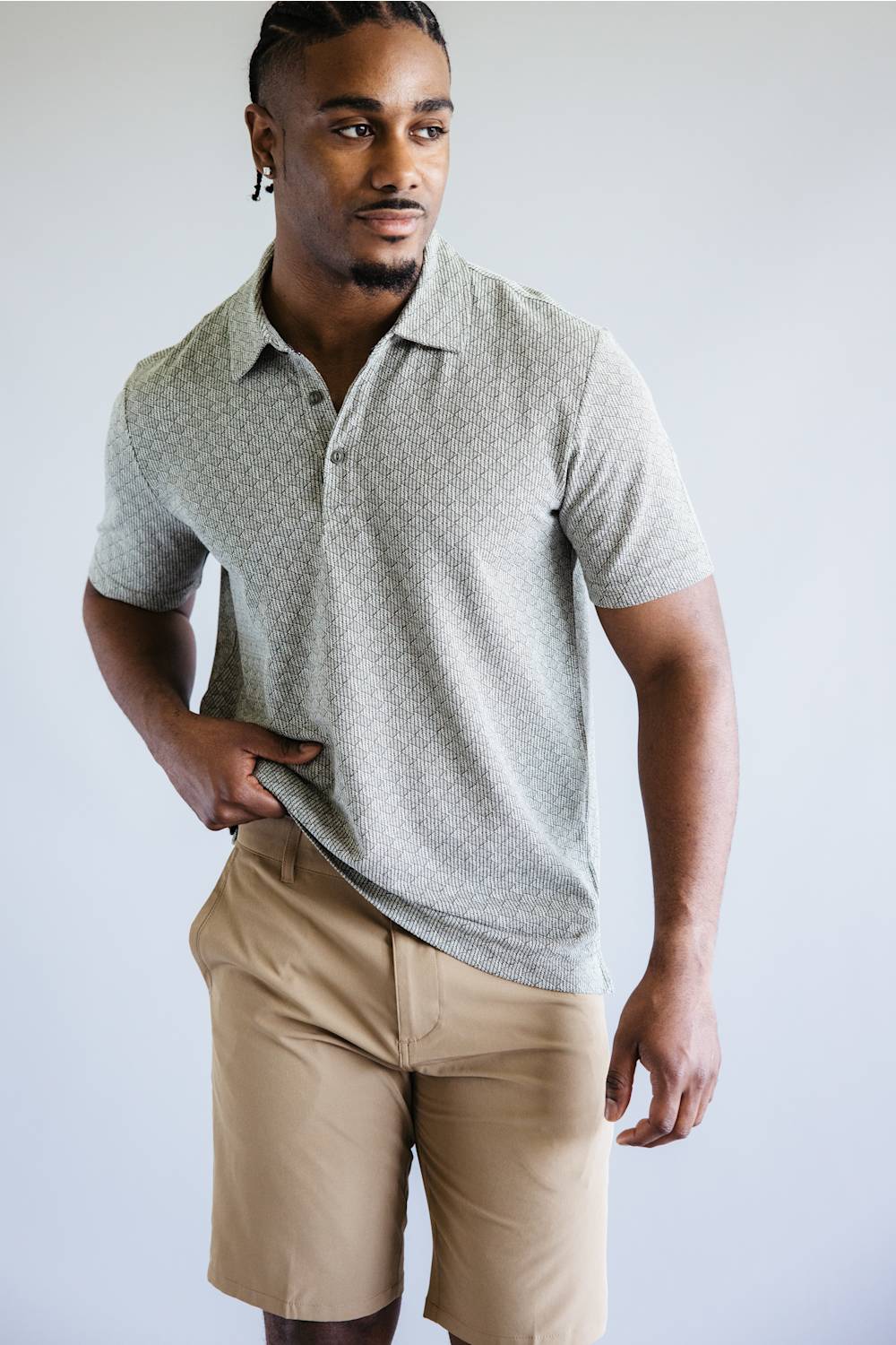 1897 Original Hybrid 9” Shorts for Men in Khaki | XU9820-GL KHAKI