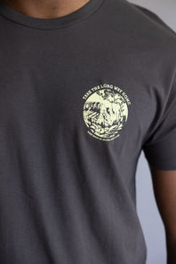 Ariat Take The Long Way Home T-Shirt for Men in Vintage Black