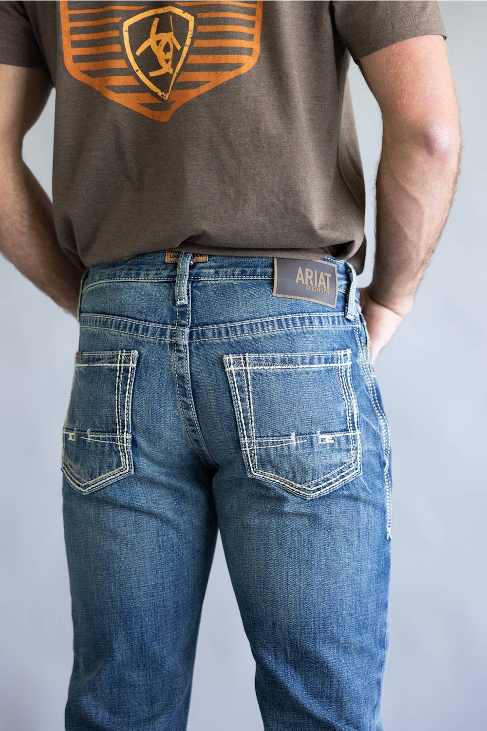 Ariat M4 Boundary Relaxed Bootcut Jeans for Men