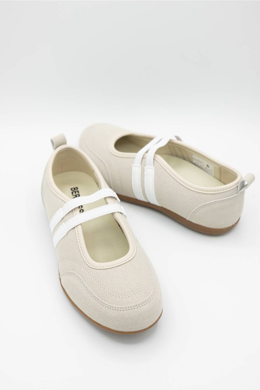 Berness Belen Mary Jane Sneakers for Women in Beige