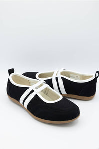 Berness Belen Mary Jane Sneakers for Women in Black