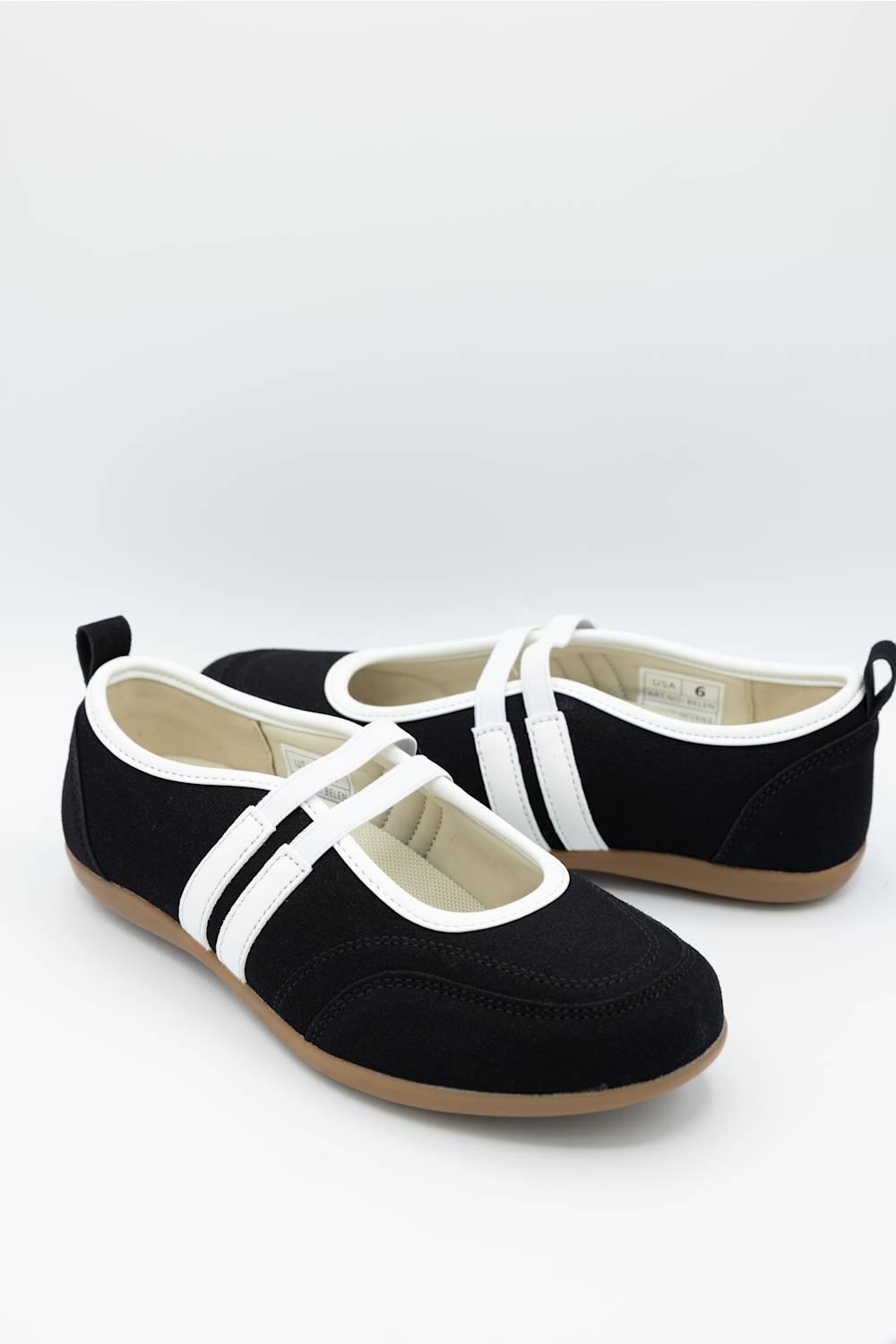 Berness Belen Mary Jane Sneakers for Women in Black