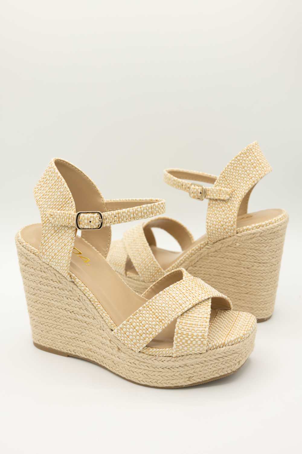 Soda Chatwin Rope Wedges for Women in Natural