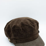 C.C. Newsboy Cap for Women in Brown