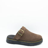 Dr. Martens Brookline Mules for Women in Dark Brown
