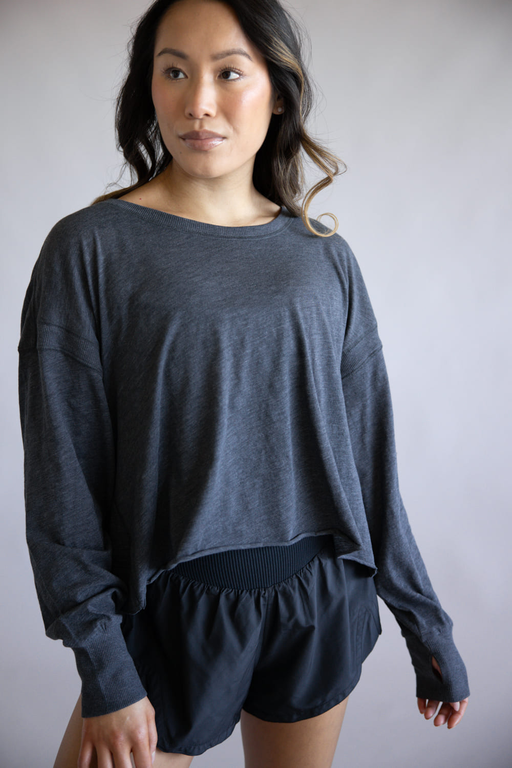 FP Movement My Time Layer Tee for Women in Black