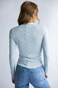 Free People Intimately Going Places Cardi for Women in Pearl Blue