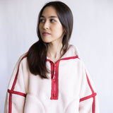 FP Movement Mountain ½ Zip Fleece for Women in Ballet Pink