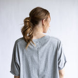 Free People We The Free Nina Tee for Women in Heather Grey