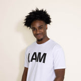 Henry Kellem I AM Graphic T-Shirt in White