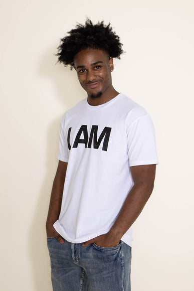 Henry Kellem I AM Graphic T-Shirt in White