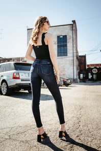 KanCan Whiskered Skinny Jeans for Women