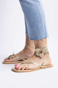Free People Mismatch Magnolia Sandals for Women in Gold
