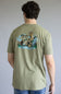 Marsh Wear Paddling Duck T-Shirt for Men in Green Heather
