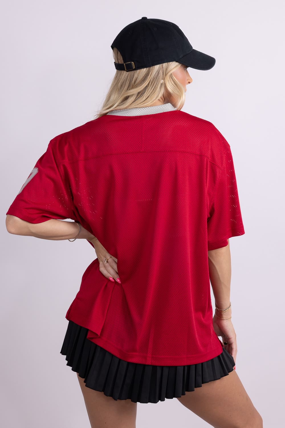 Mimosa Mesh 89 Jersey for Women in Red