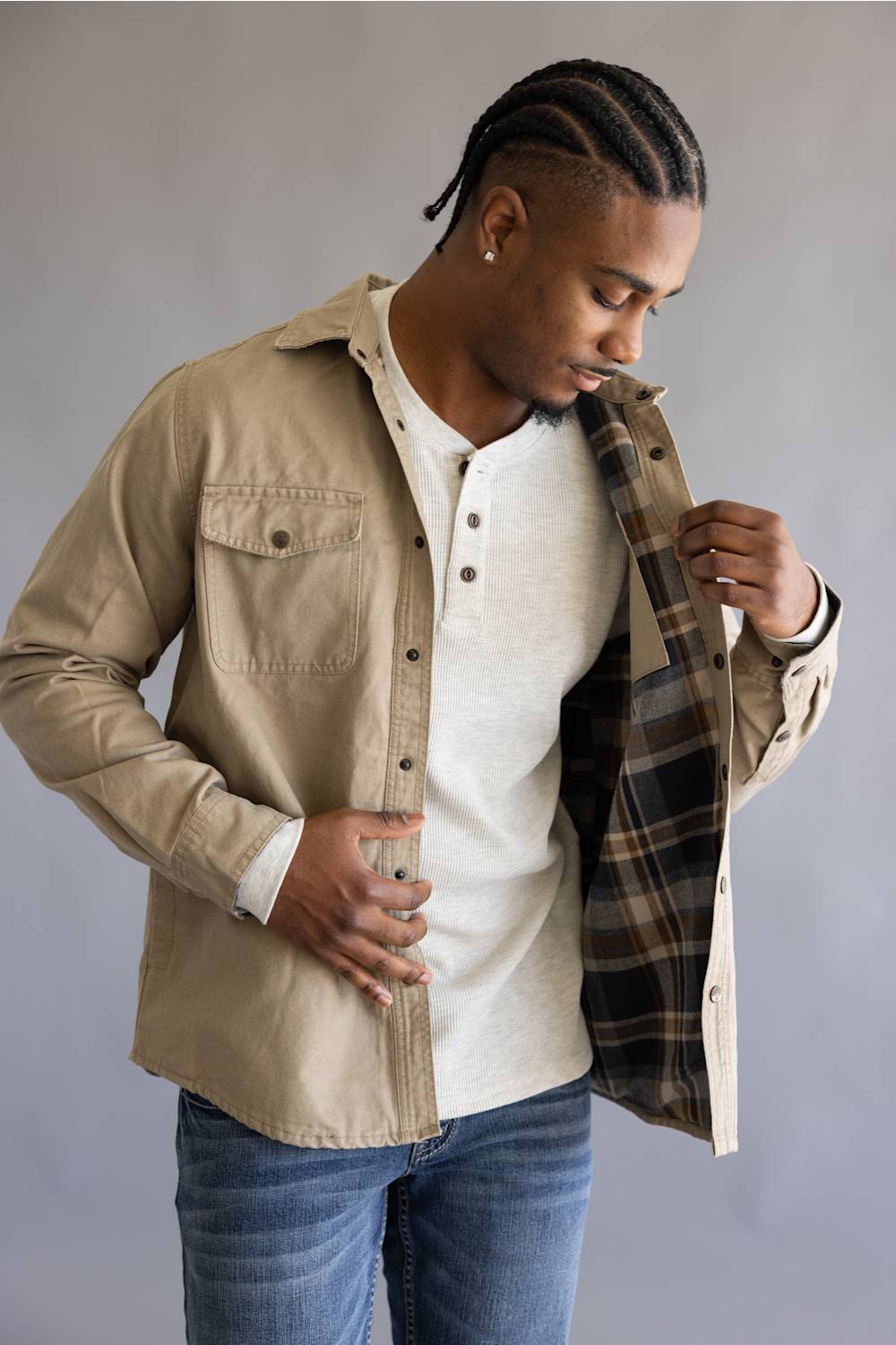 North River Ranch Jacket for Men in Crockery