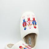 Nutcracker Slippers for Women in White