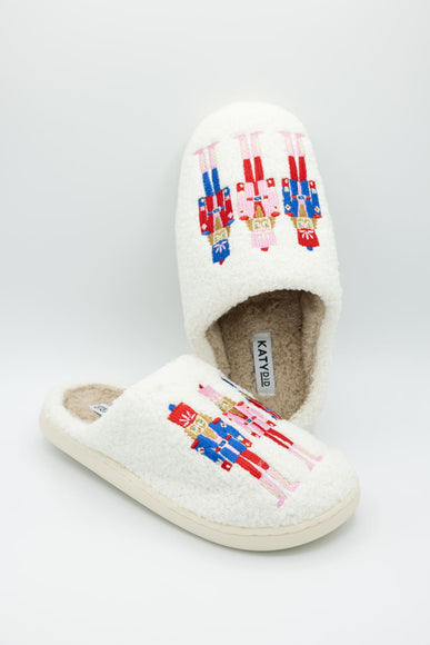 Nutcracker Slippers for Women in White