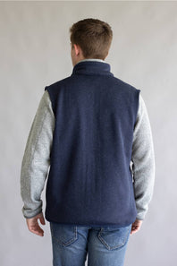 Patagonia Men’s Better Sweater Fleece Vest in New Navy | 25882-NENA