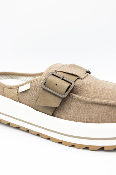 Sanuk Donna Sash Mules for Women in Oxford Tan