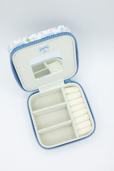 Simply Southern Jewelry Box Case in Blue Ribbon