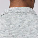Simply Southern Knit Polo Shirt for Men in Grey