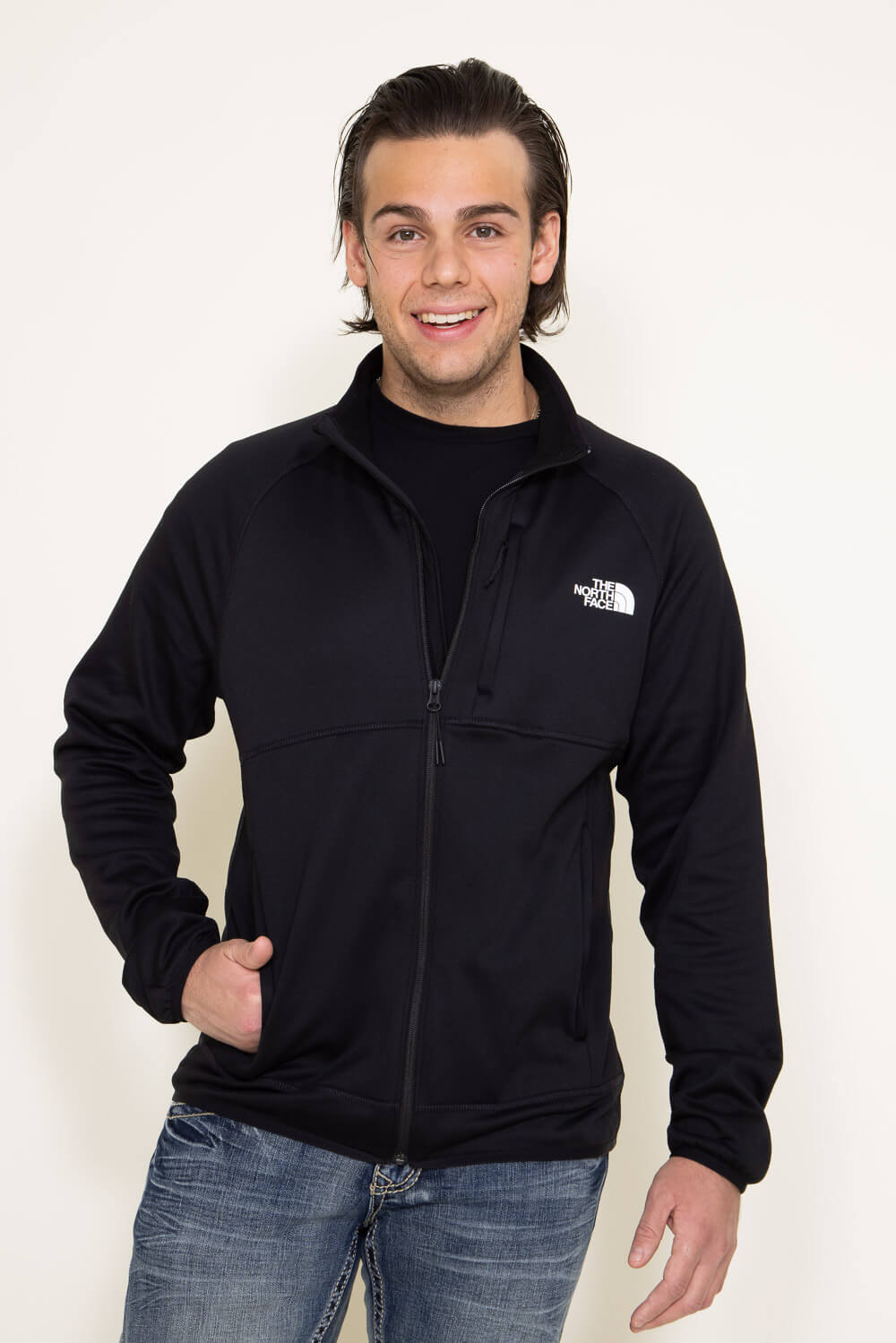 The North Face Canyonlands Full-Zip Jacket for Men in Black