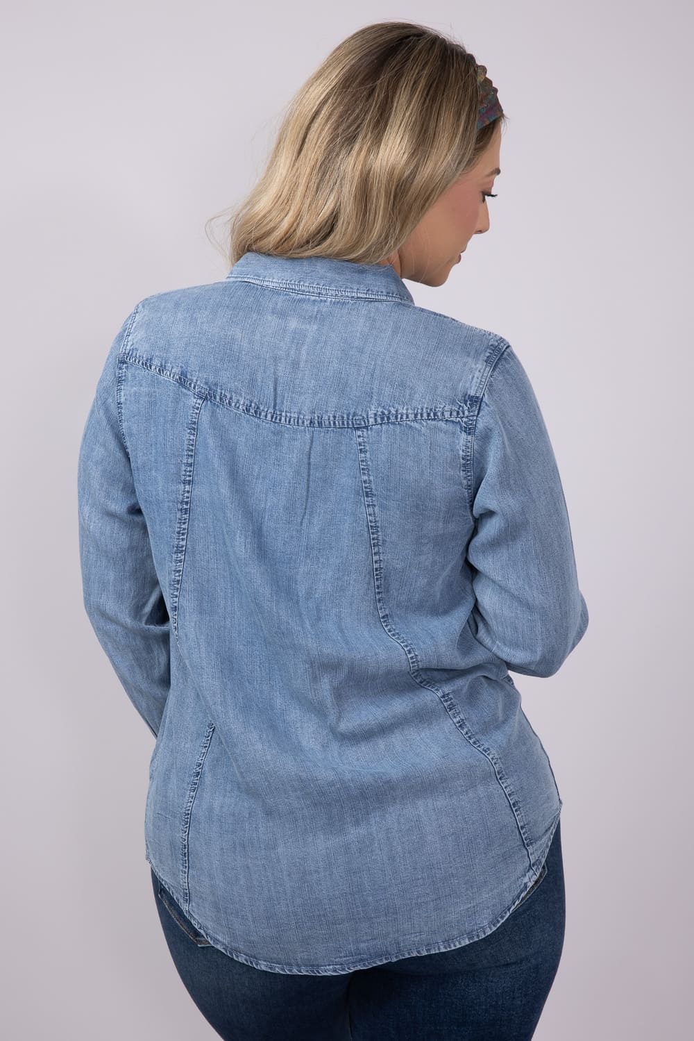 Thread & Supply Ginger Top for Women in Dark Indigo | T8035LZTTS
