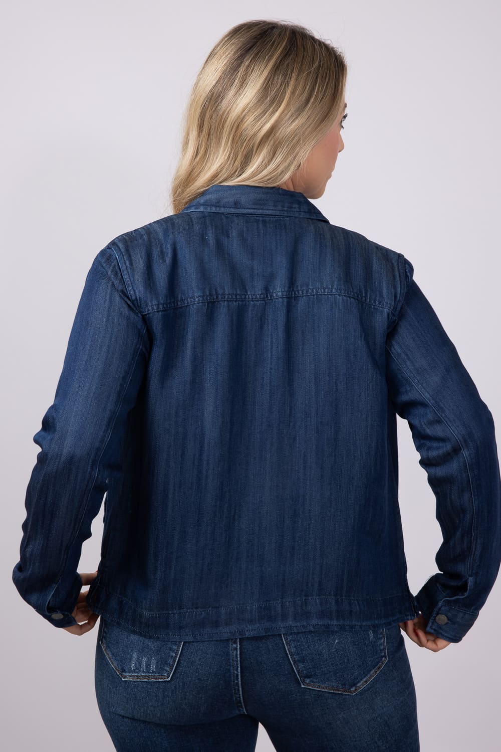 Thread & Supply Jackie Denim Jacket for Women in Dark Wash